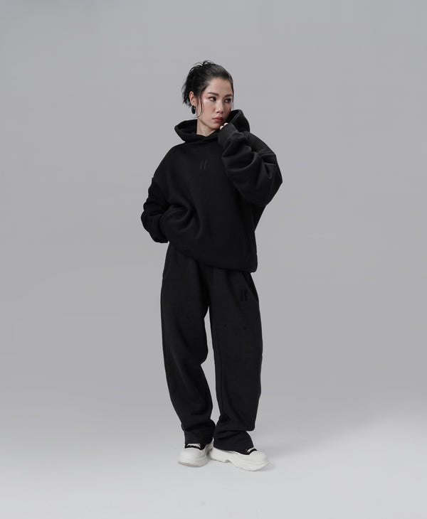 24.7 Hoodie - Just Black