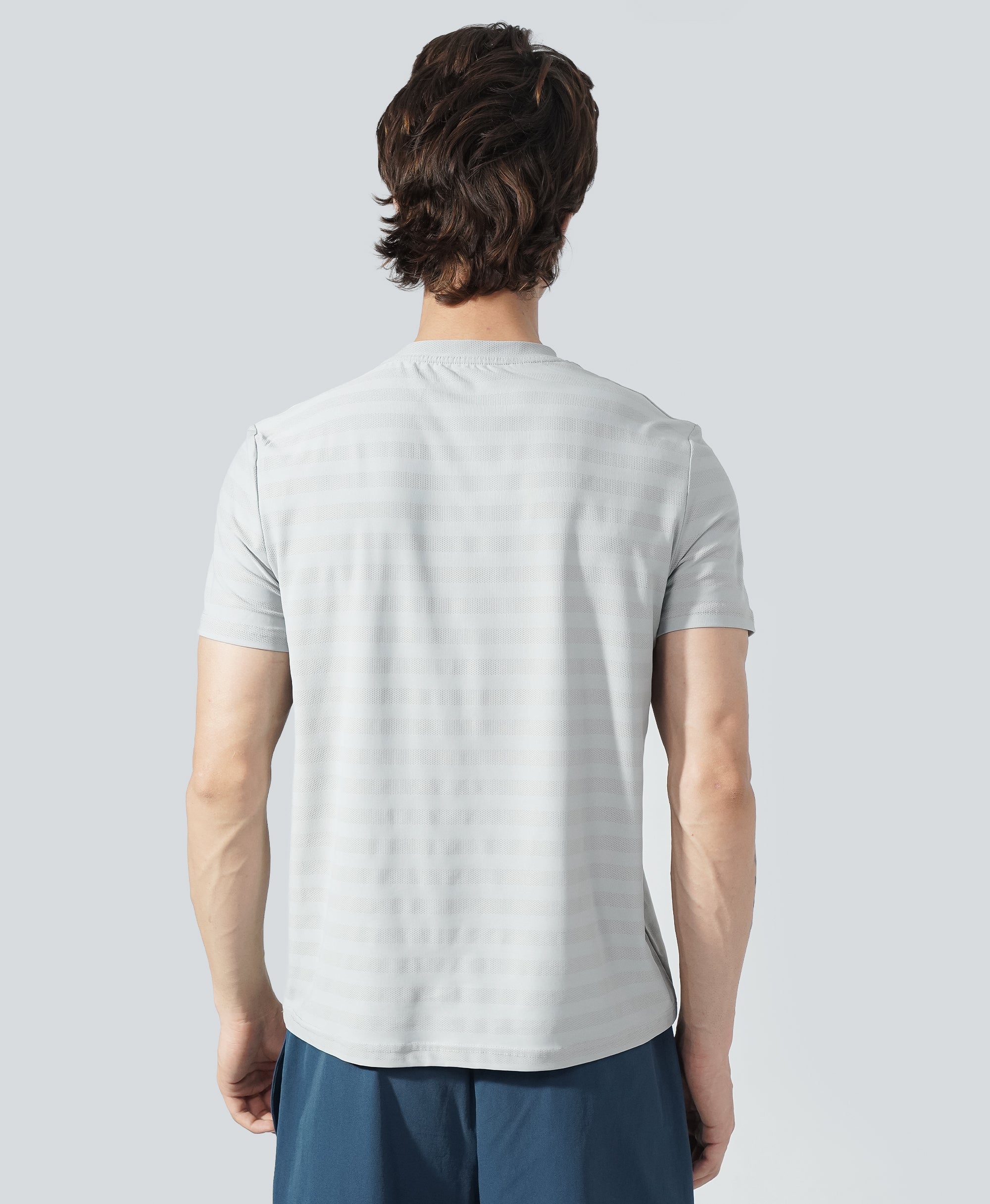 Windrunner Tee - Ice Grey