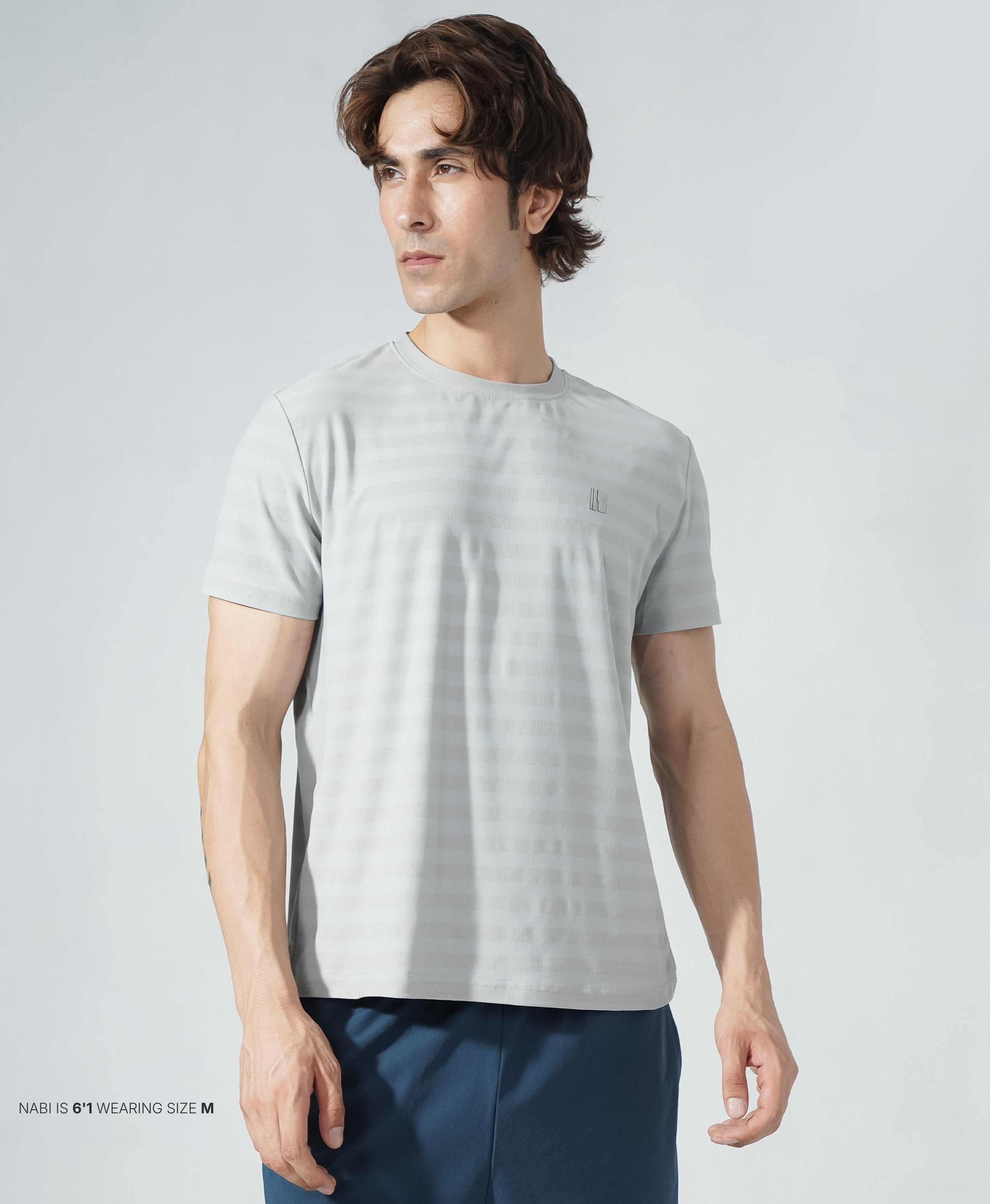 Windrunner Tee - Ice Grey
