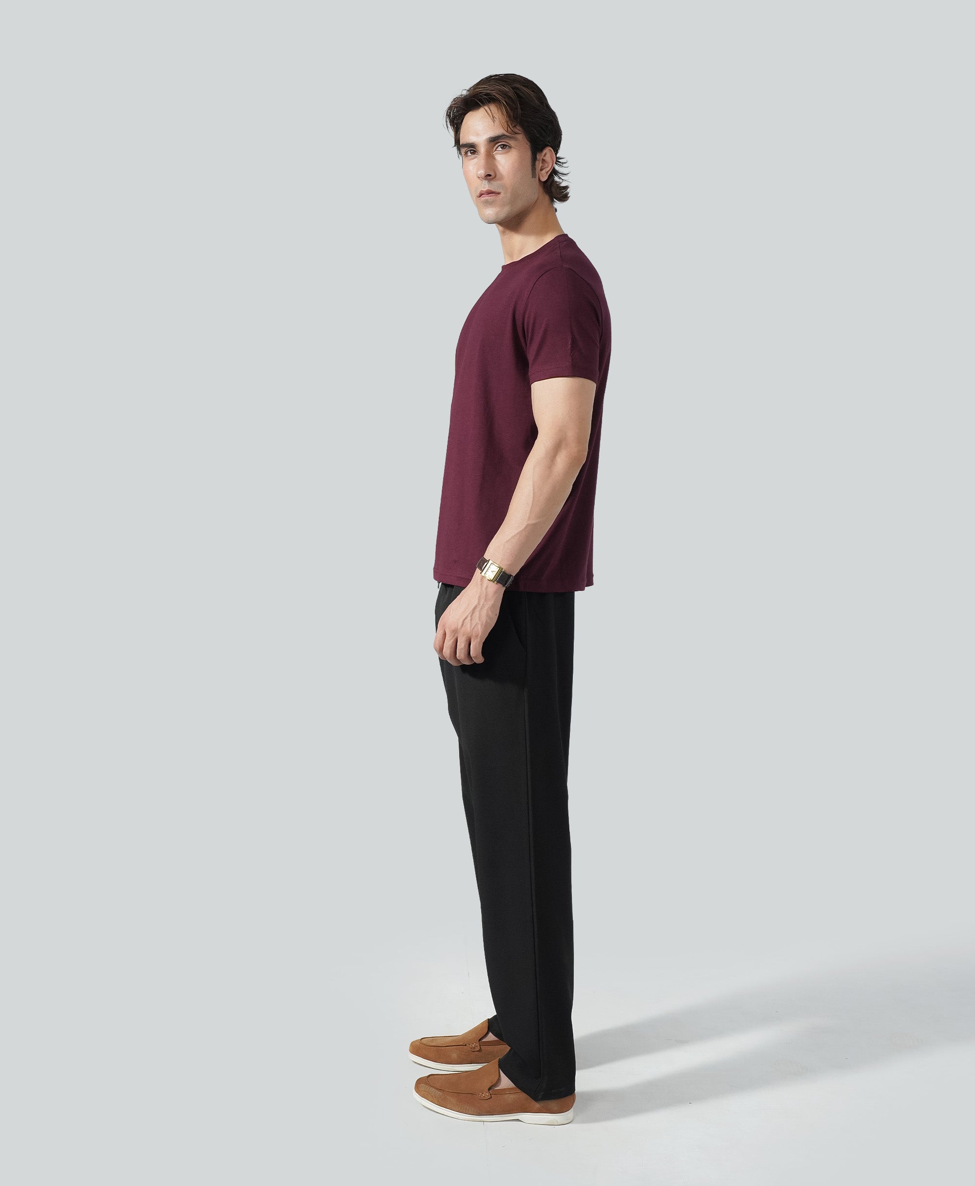 Always On Tee - Cabernet