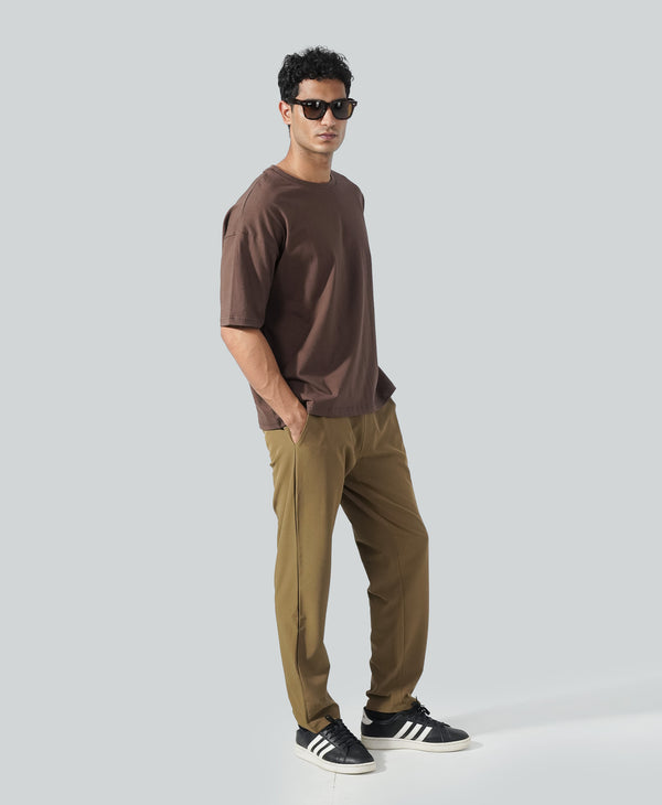 24.7 Oversized Tee - Espresso Brown