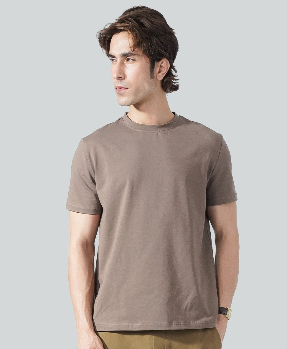 24.7 Tee - Mocha Brown