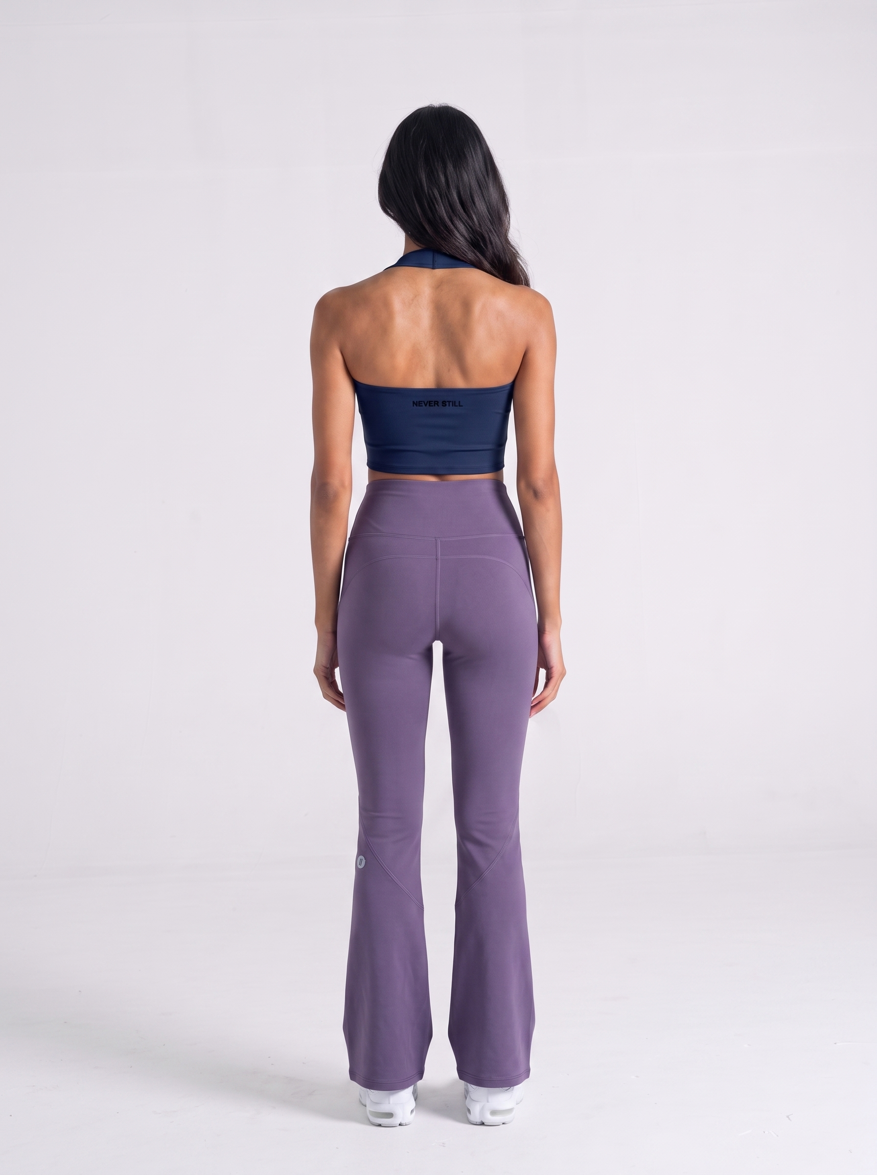Sculpt Halter Top - Midnight Navy