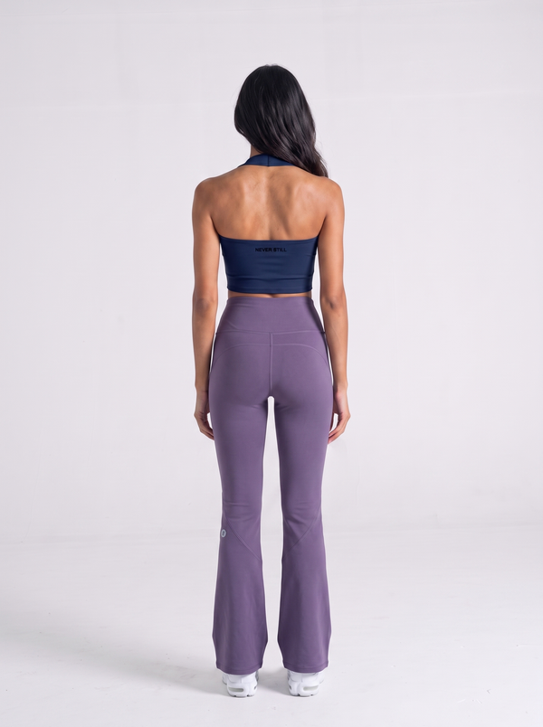 Sculpt Halter Top - Midnight Navy