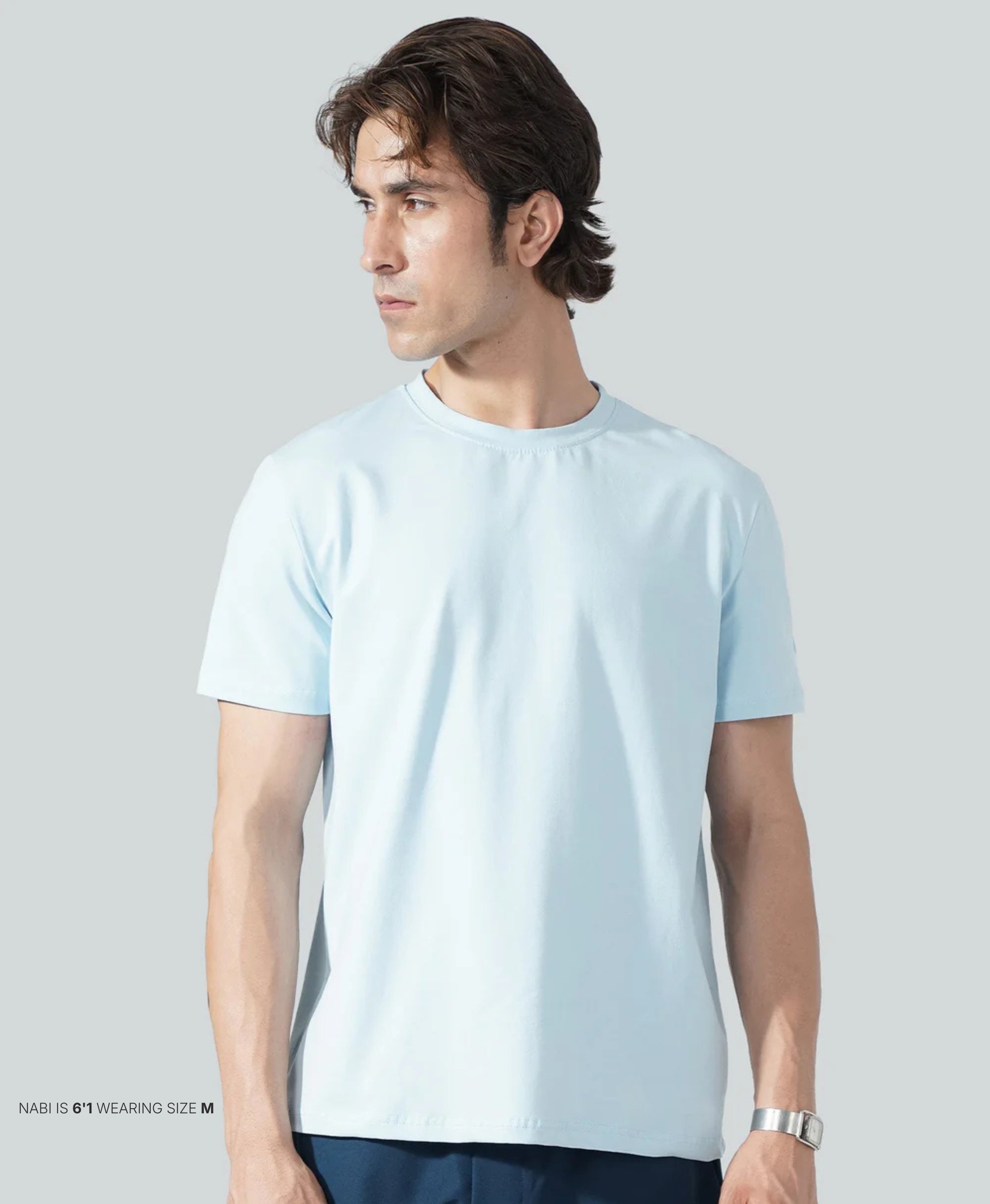 24.7 Tee - Arctic Blue