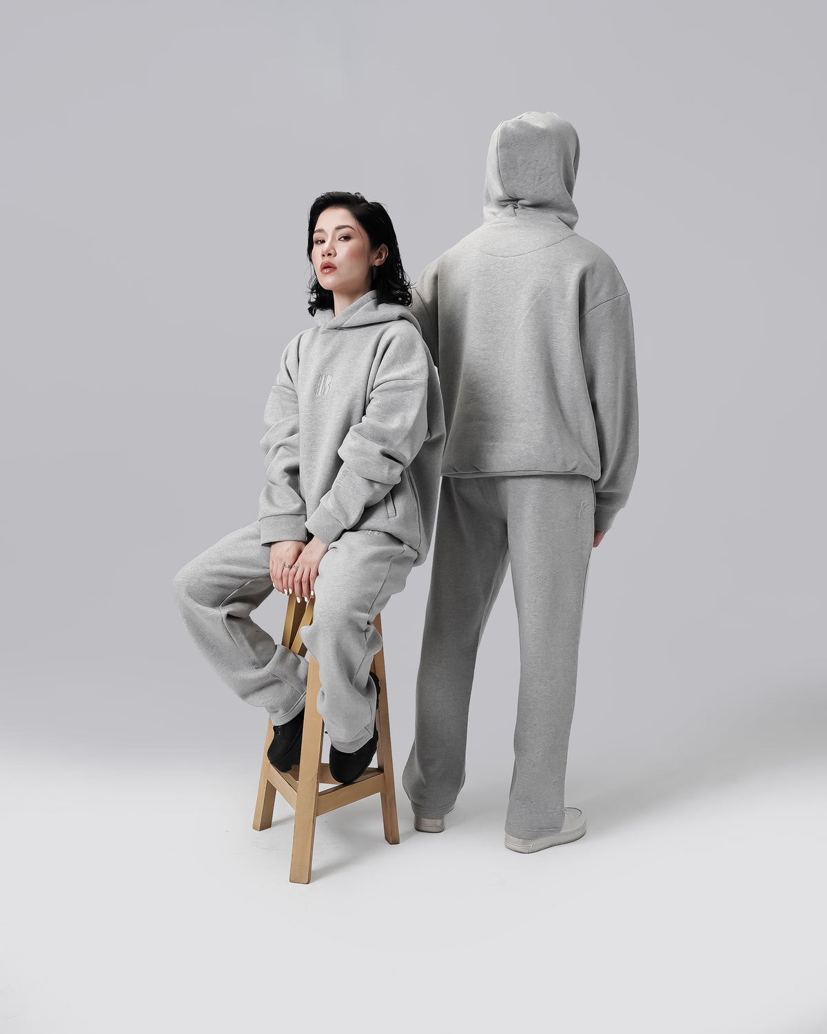 24.7 Hoodie  - Cloud Grey