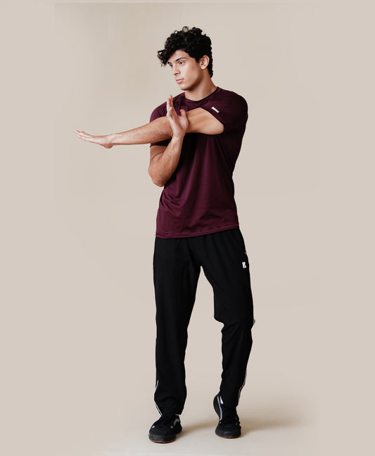 Kinetic Tee - Dark Plum