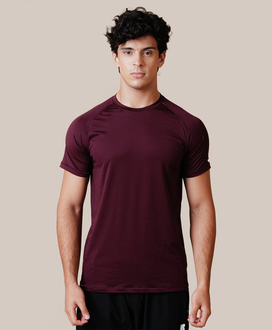 Kinetic Tee - Dark Plum