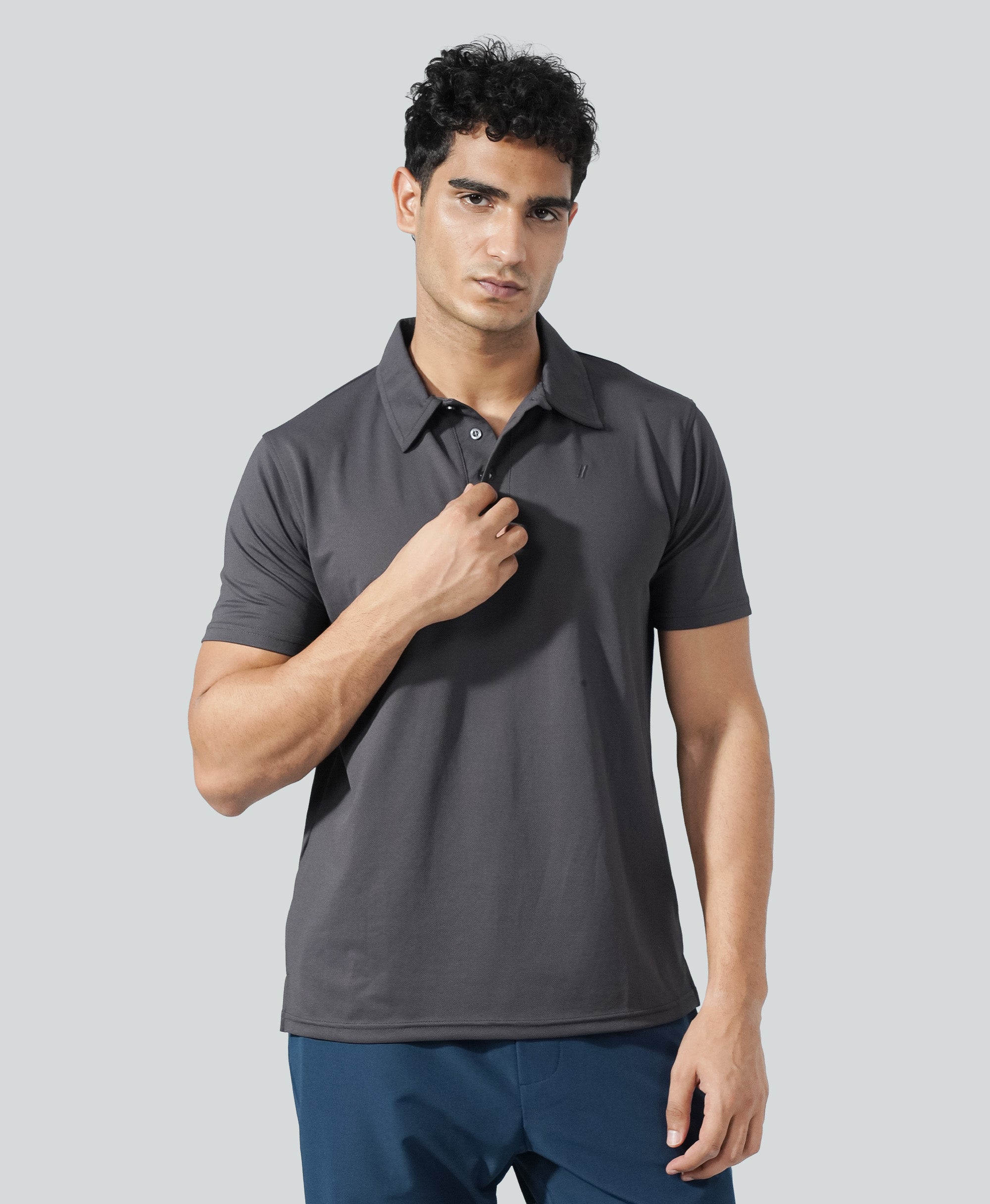 Court Polo - Graphite