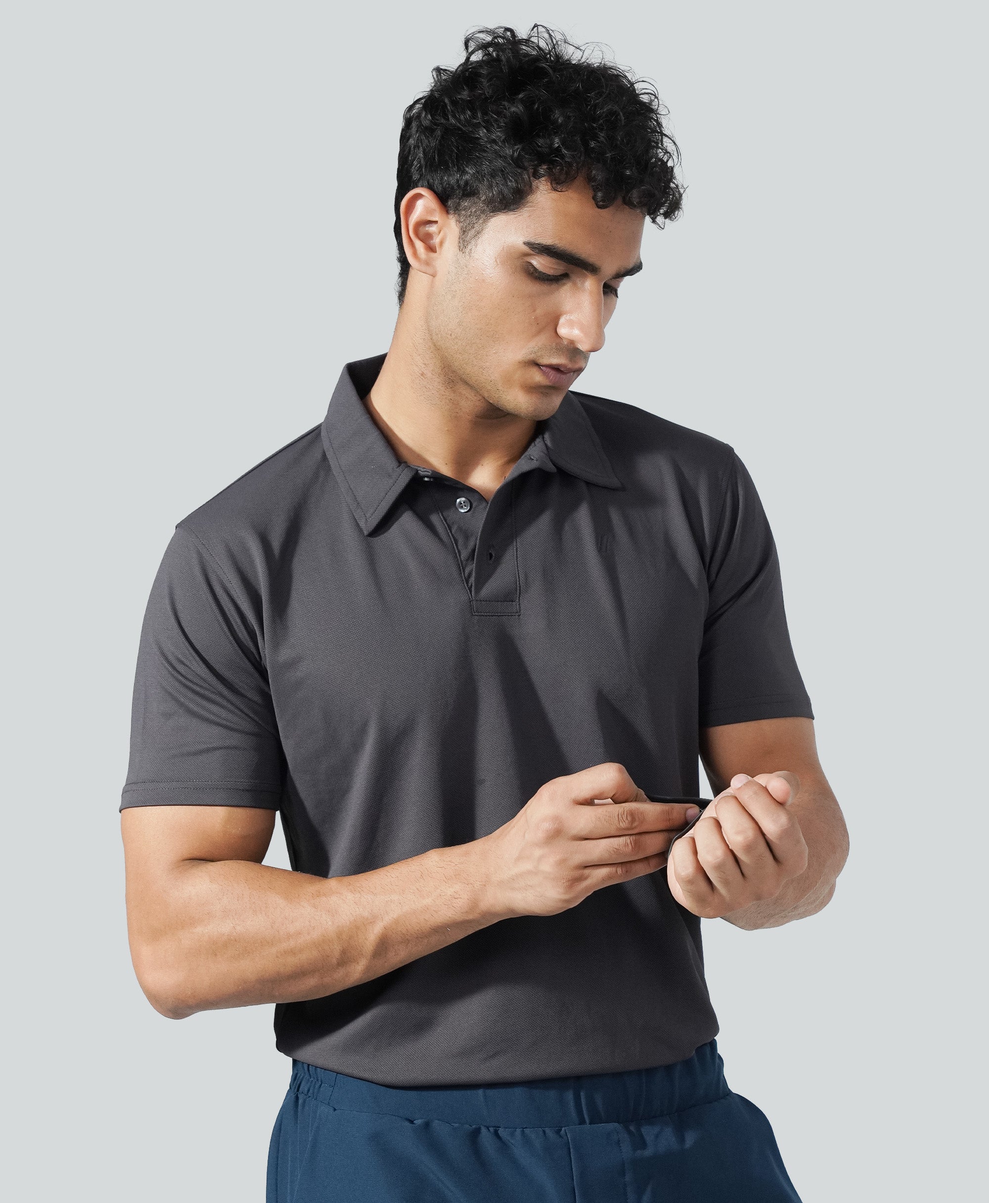 Court Polo - Graphite