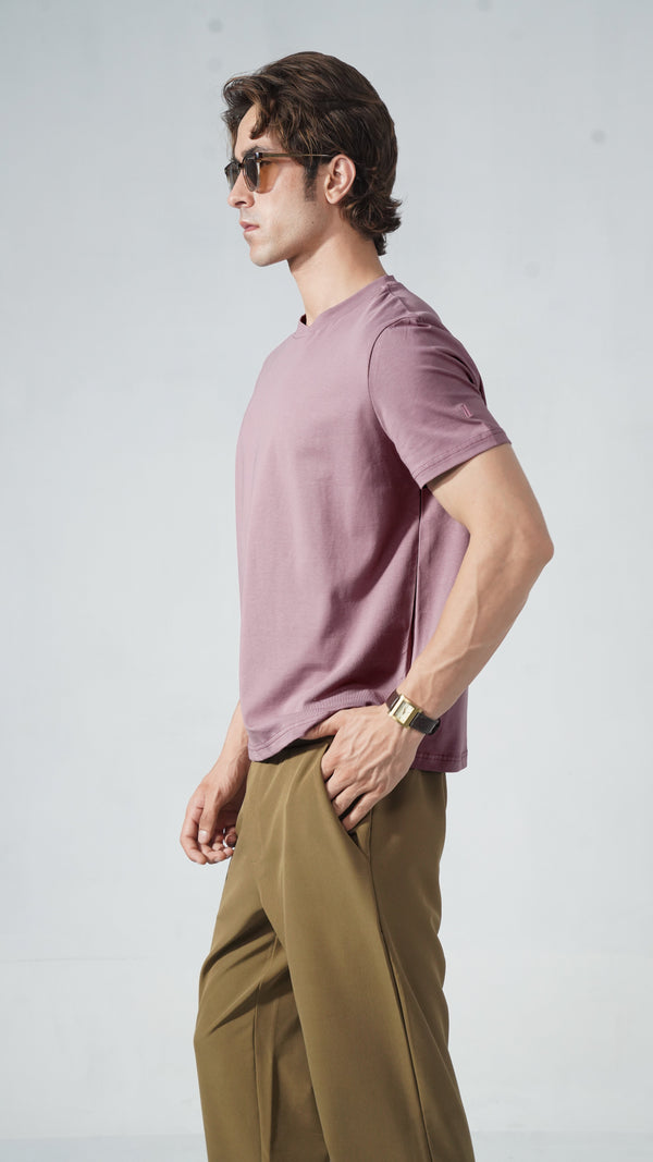 24.7 Tee - Ash Mauve