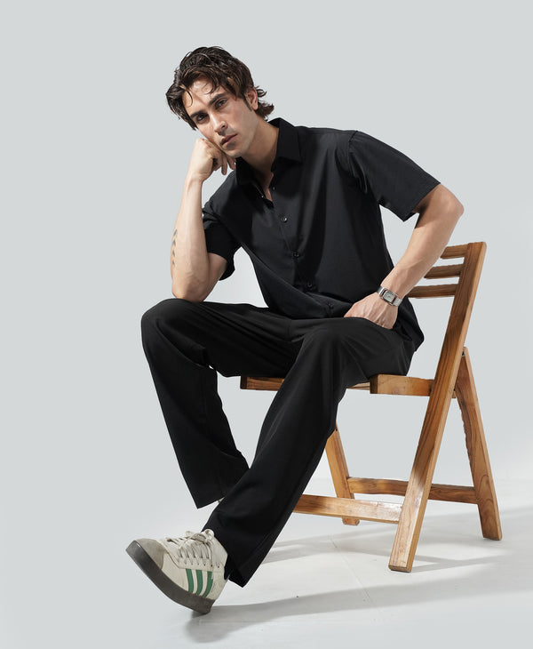 Commuter Shirt - Jet Black
