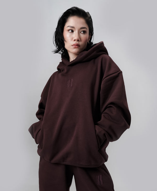 24.7 Hoodie - Espresso Brown