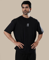RAWAN Oversized Tee - Jet Black