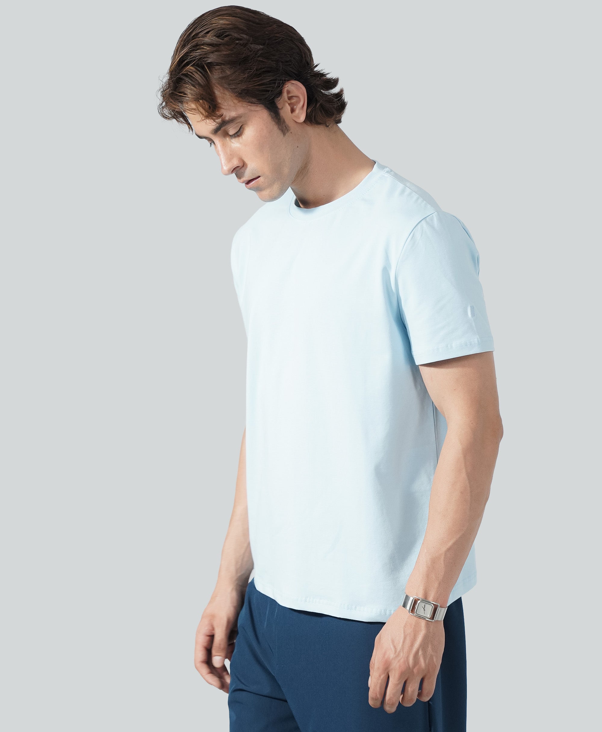 24.7 Tee - Arctic Blue