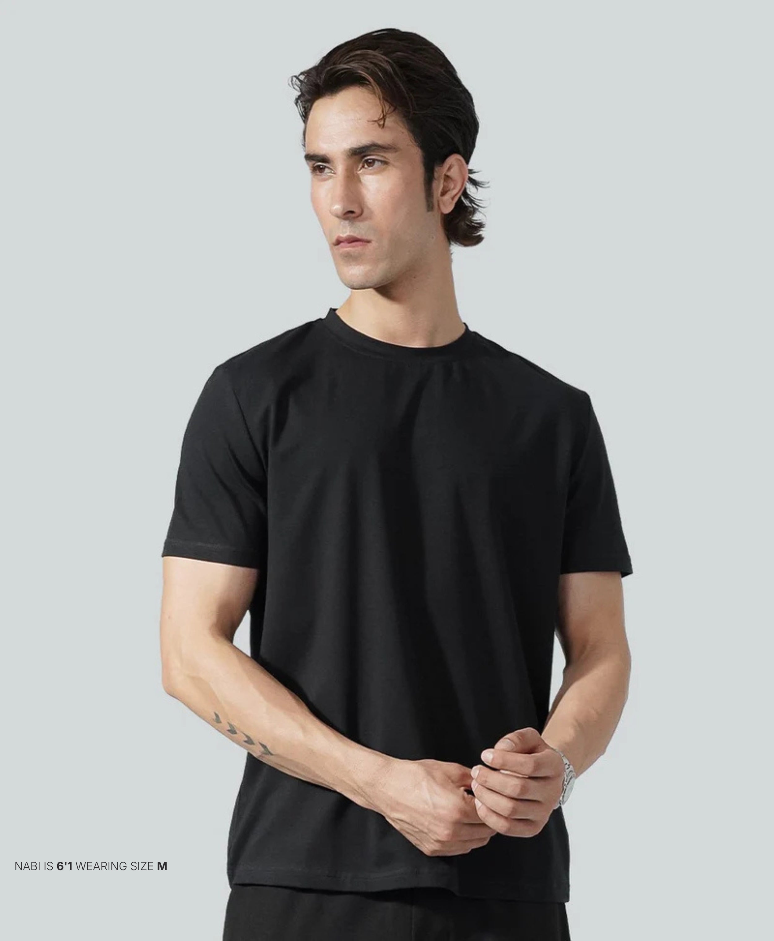 24.7 Tee - True Black