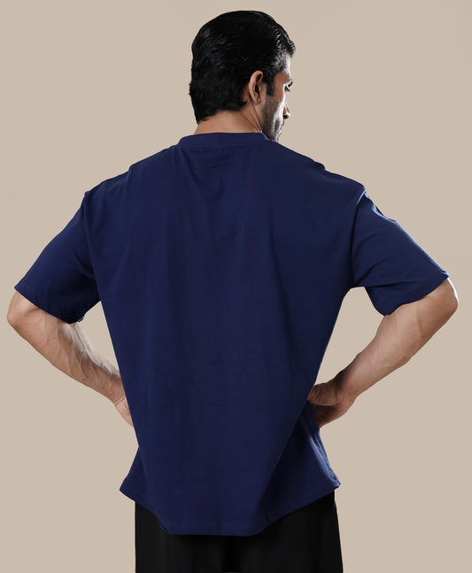 RAWAN Oversized Tee - Midnight Blue