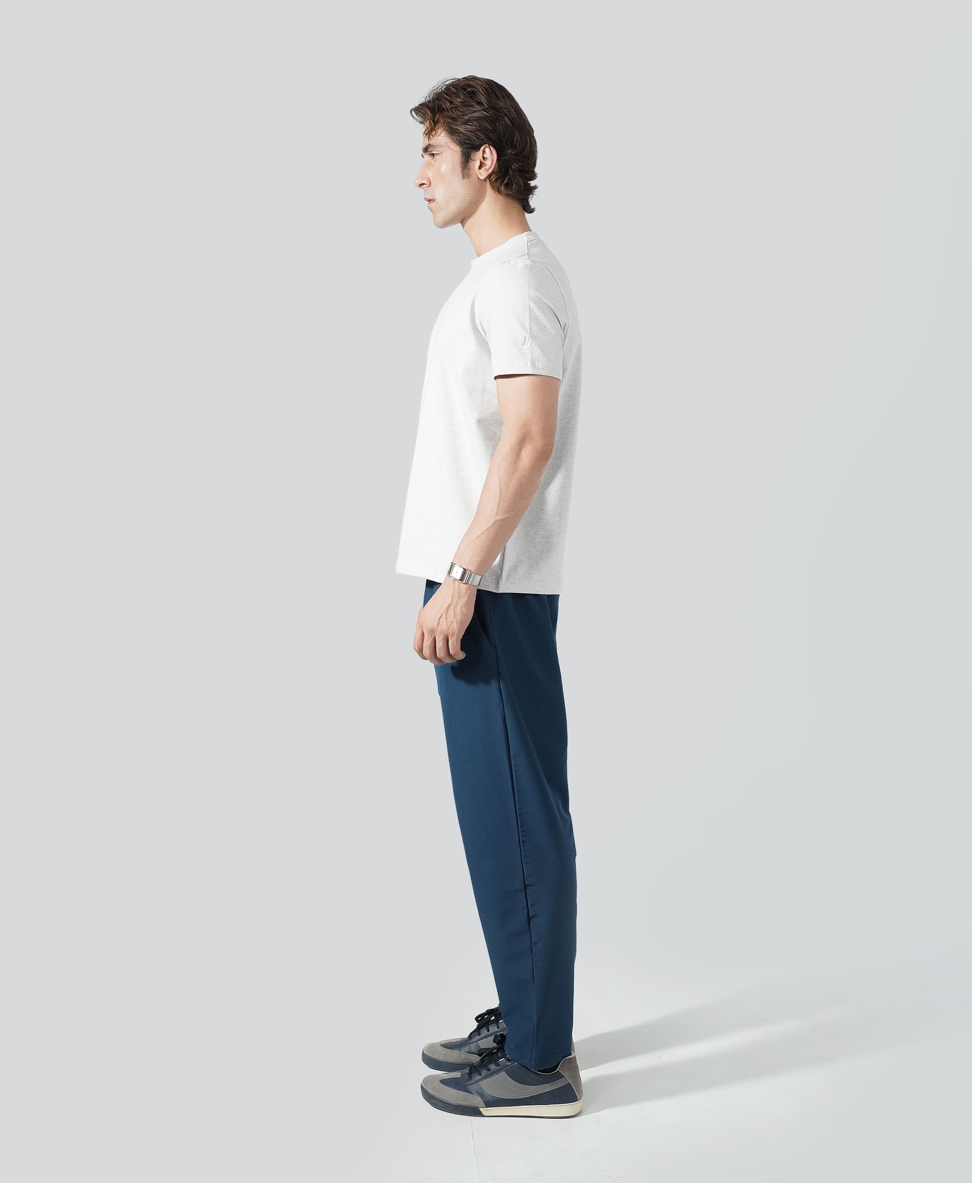 24.7 Tee - Frost Grey