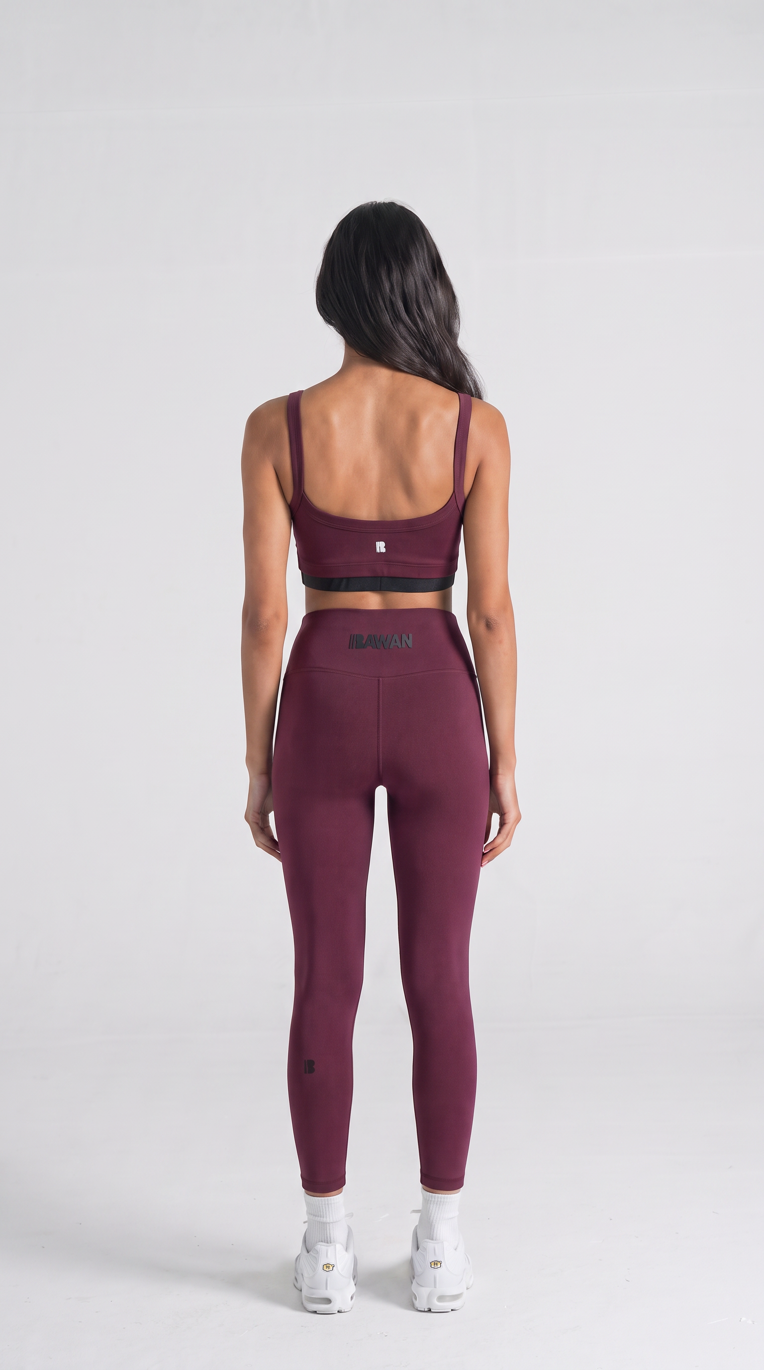 Cloud Bra - Anthracite / Burgundy
