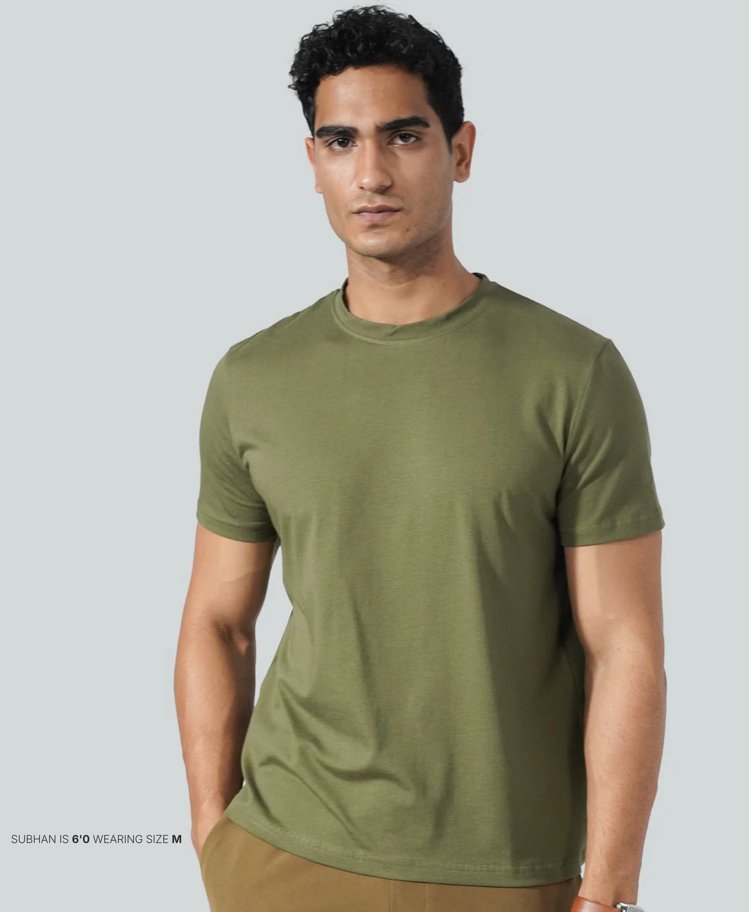 24.7 Tee - Pure Olive