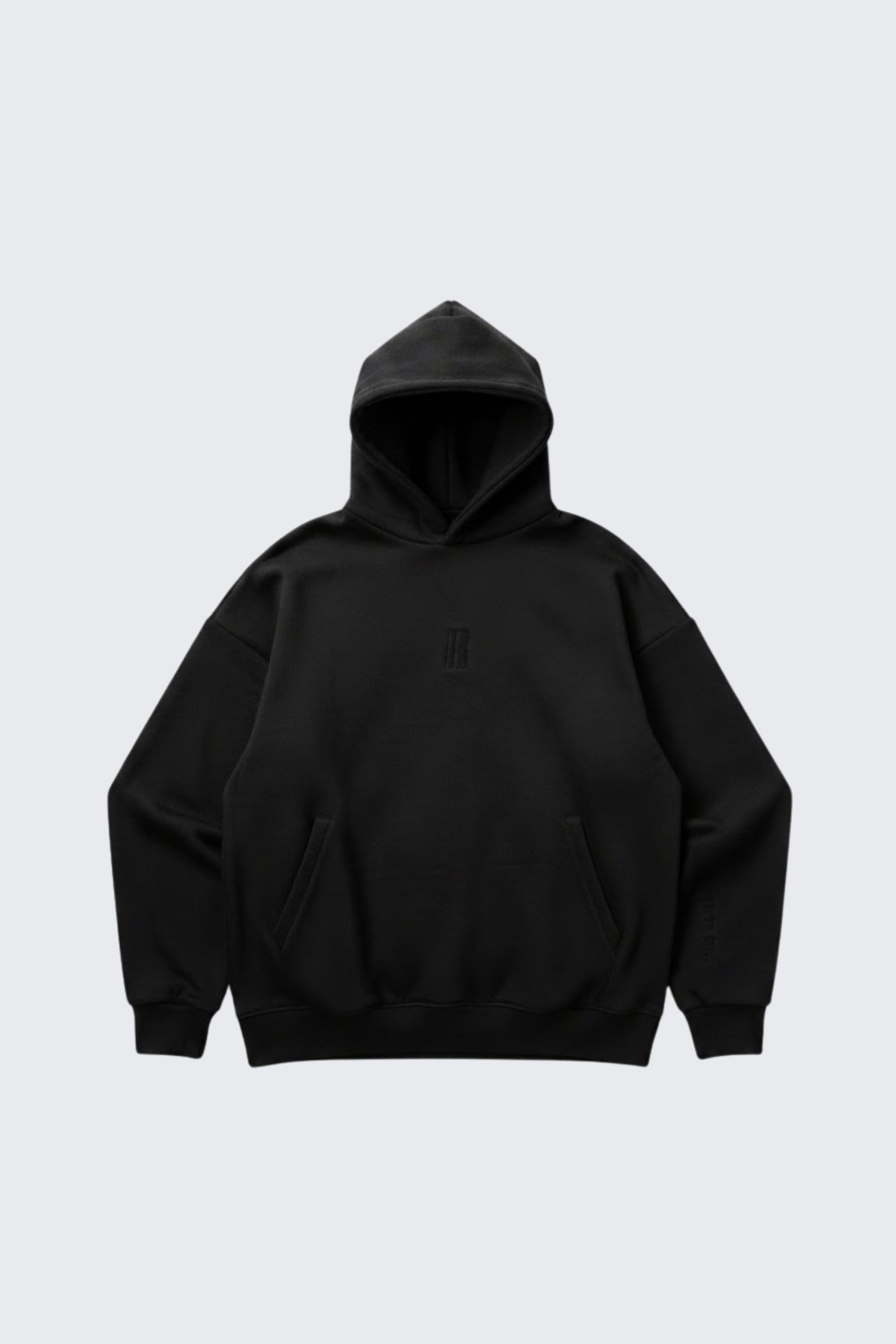 24.7 Hoodie - Just Black