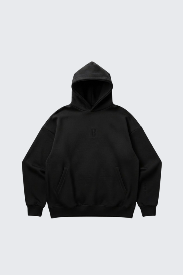 24.7 Hoodie - Just Black
