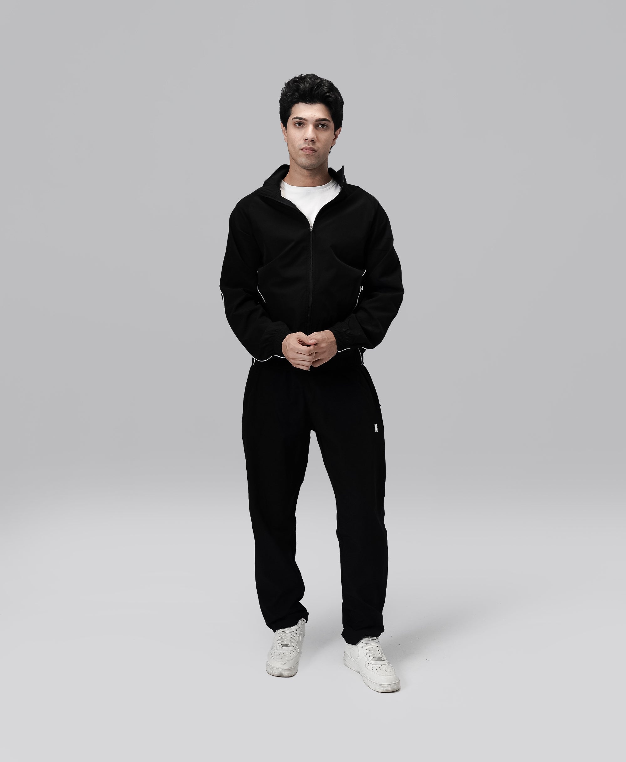 Drift Track Jacket - Just Black