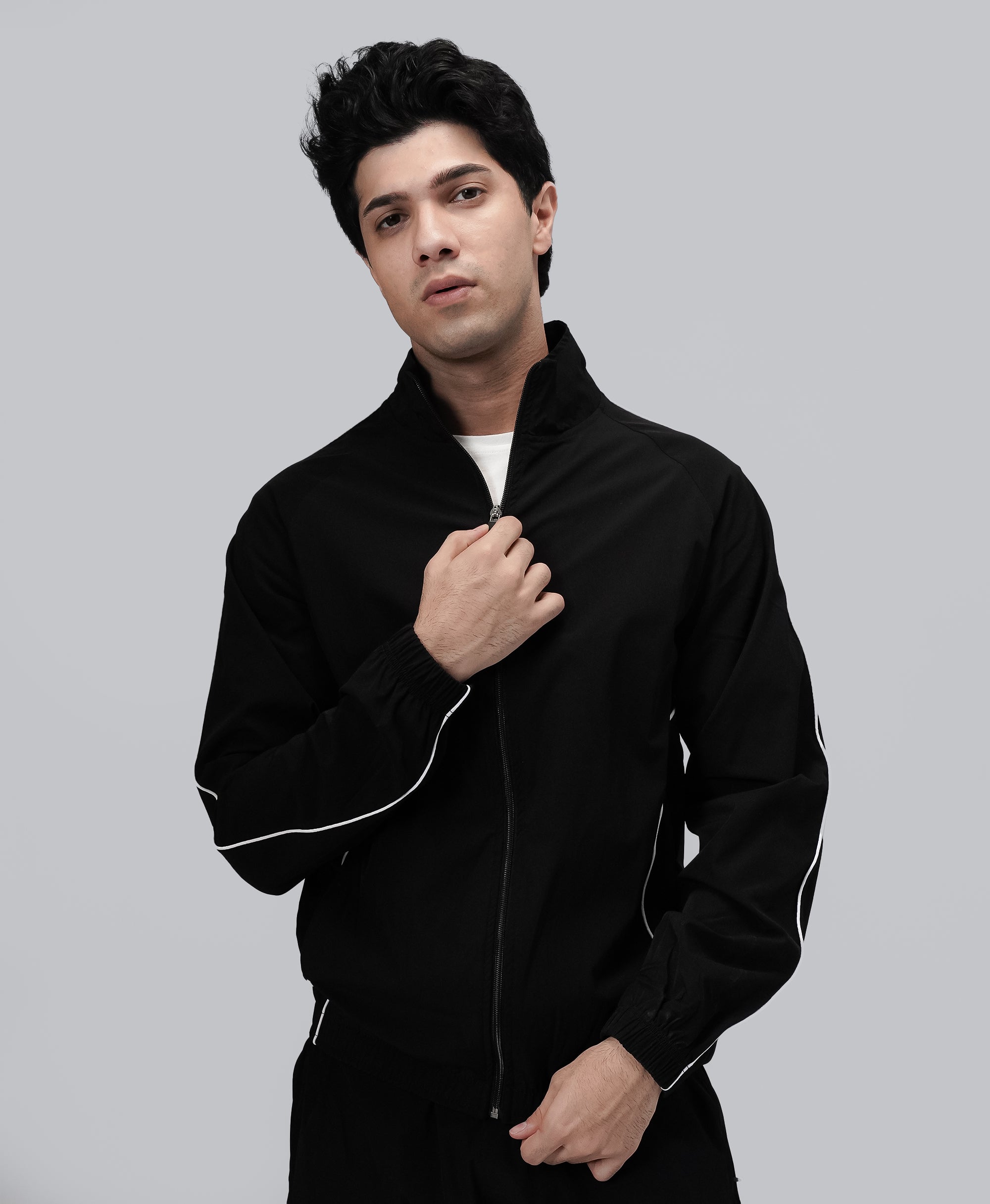 Drift Track Jacket - Just Black