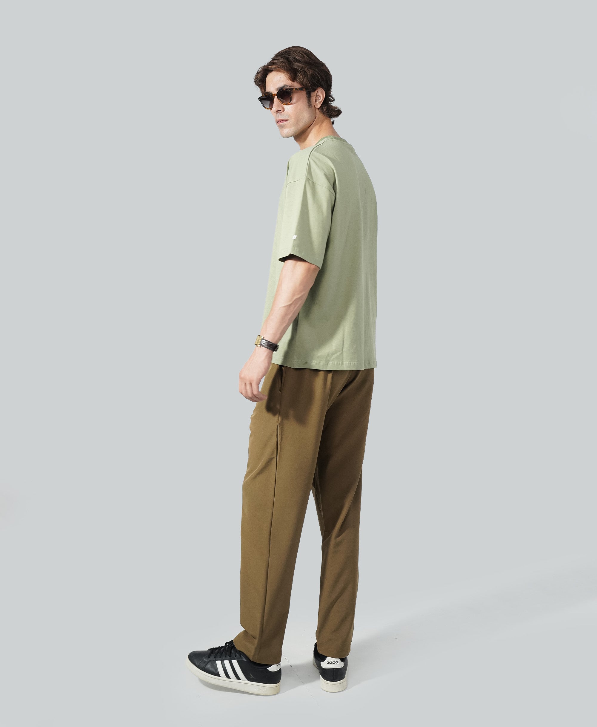 24.7 Oversized Tee - Sage Green