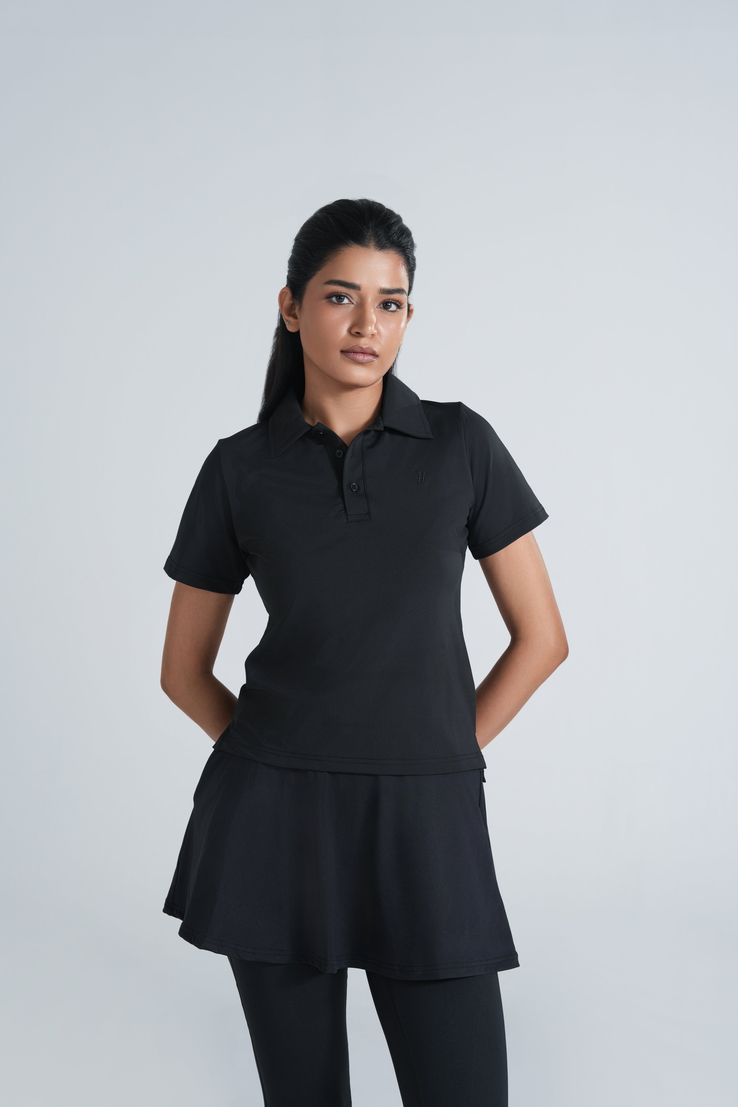 Club Skirt - Jet Black