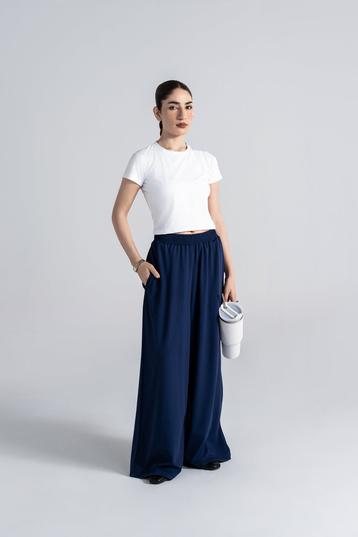 Bodyline Short Sleeve Tee - Studio White