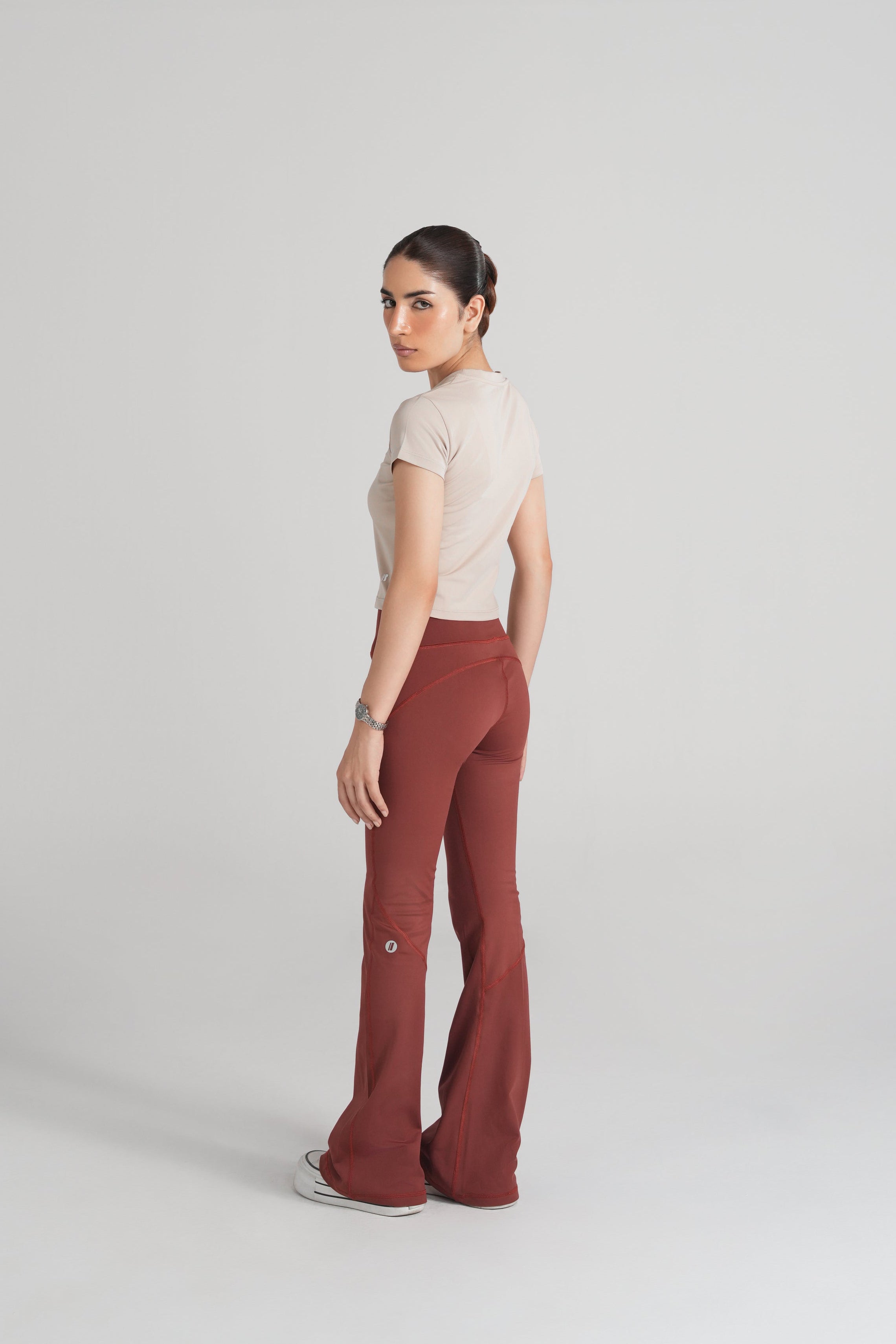 Bodyline Short Sleeve Tee - Warm Ivory