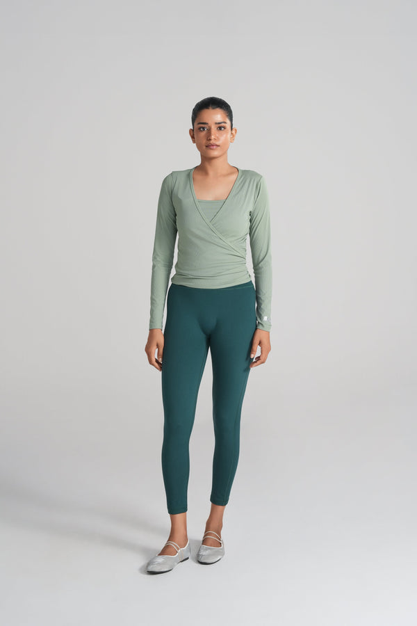 Soft Sculpt 7/8 Legging - Deep Forest