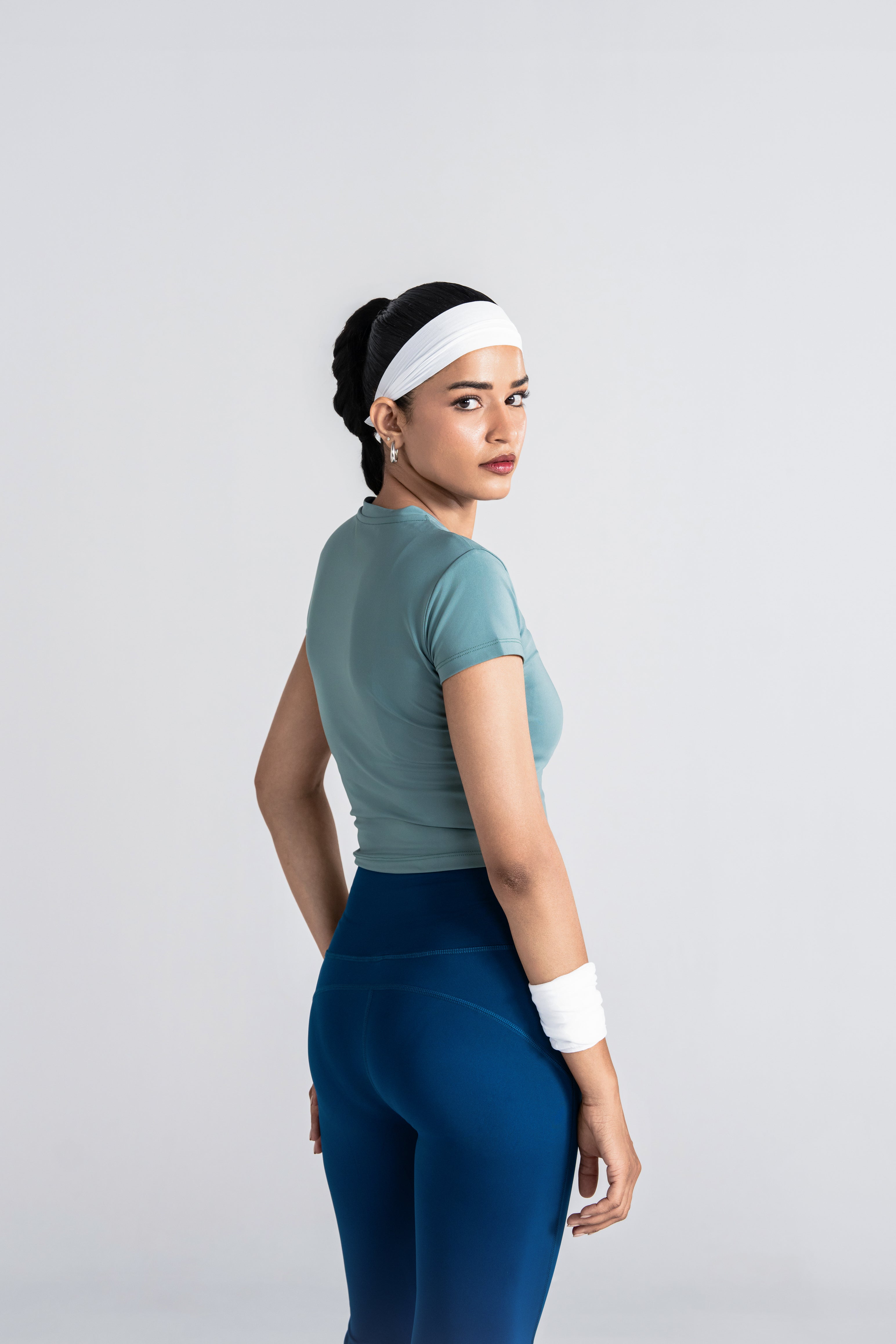 Bodyline Short Sleeve Tee - Pacific Green