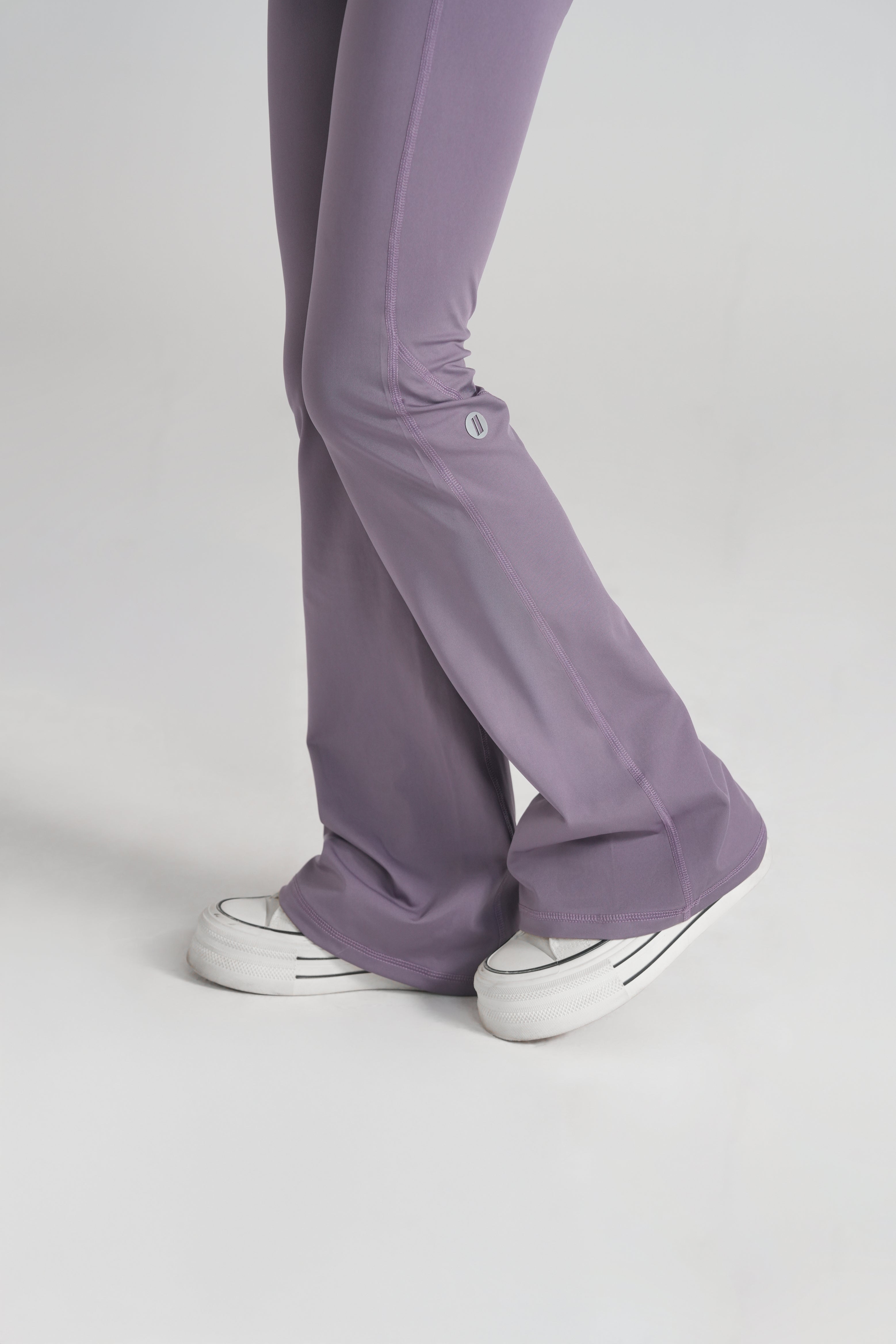 Soft Sculpt Flare Legging - Dusty Purple