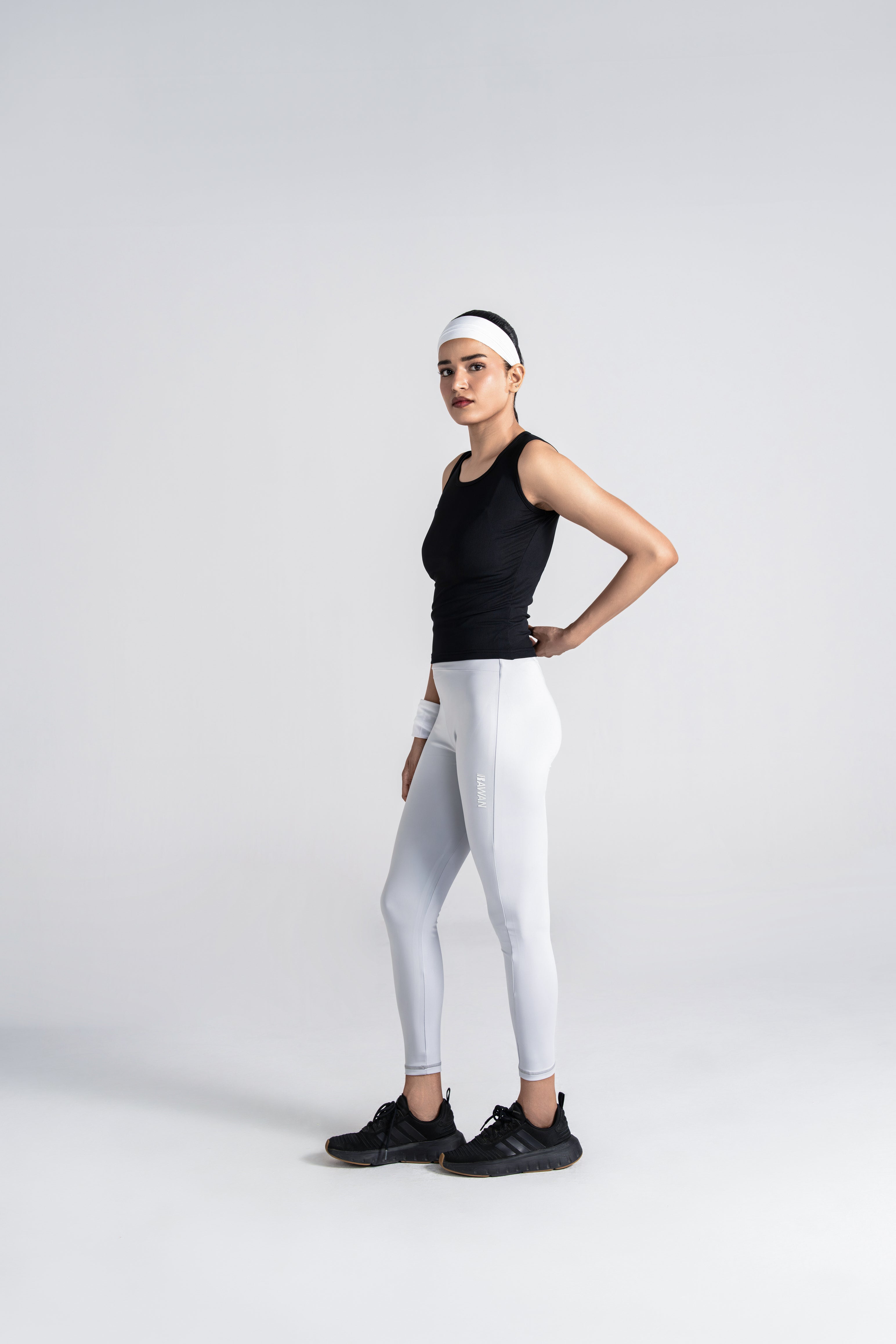 Contour Rib Tank - Jet Black