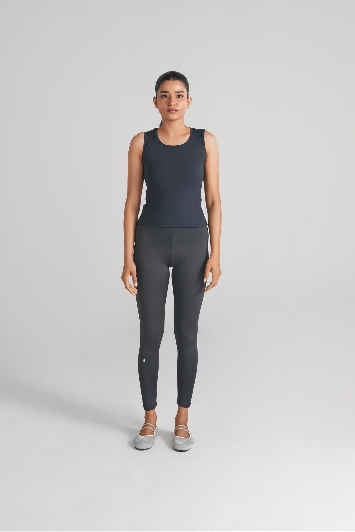 Contour Rib Tank - Midnight Navy