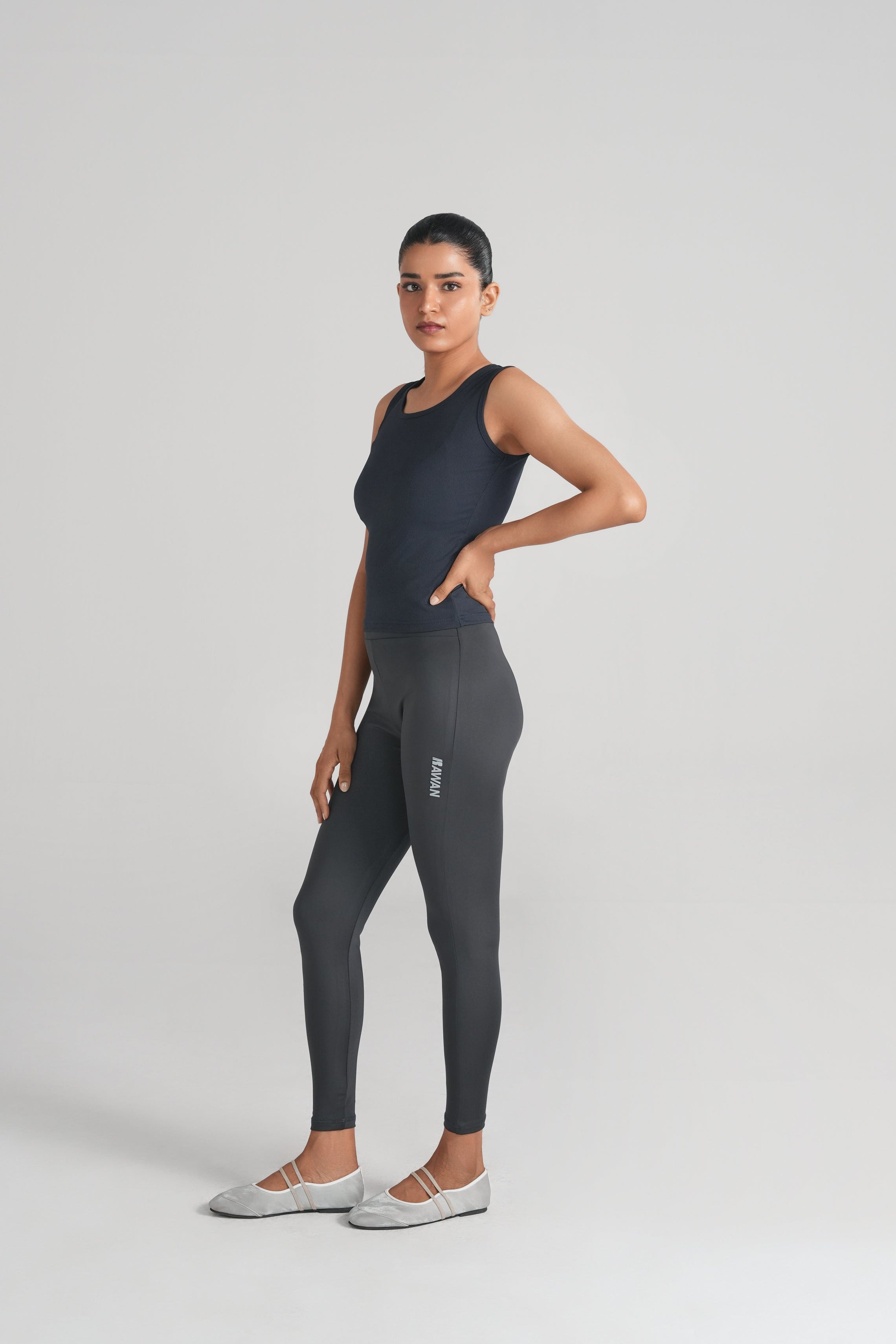 Contour Rib Tank - Midnight Navy
