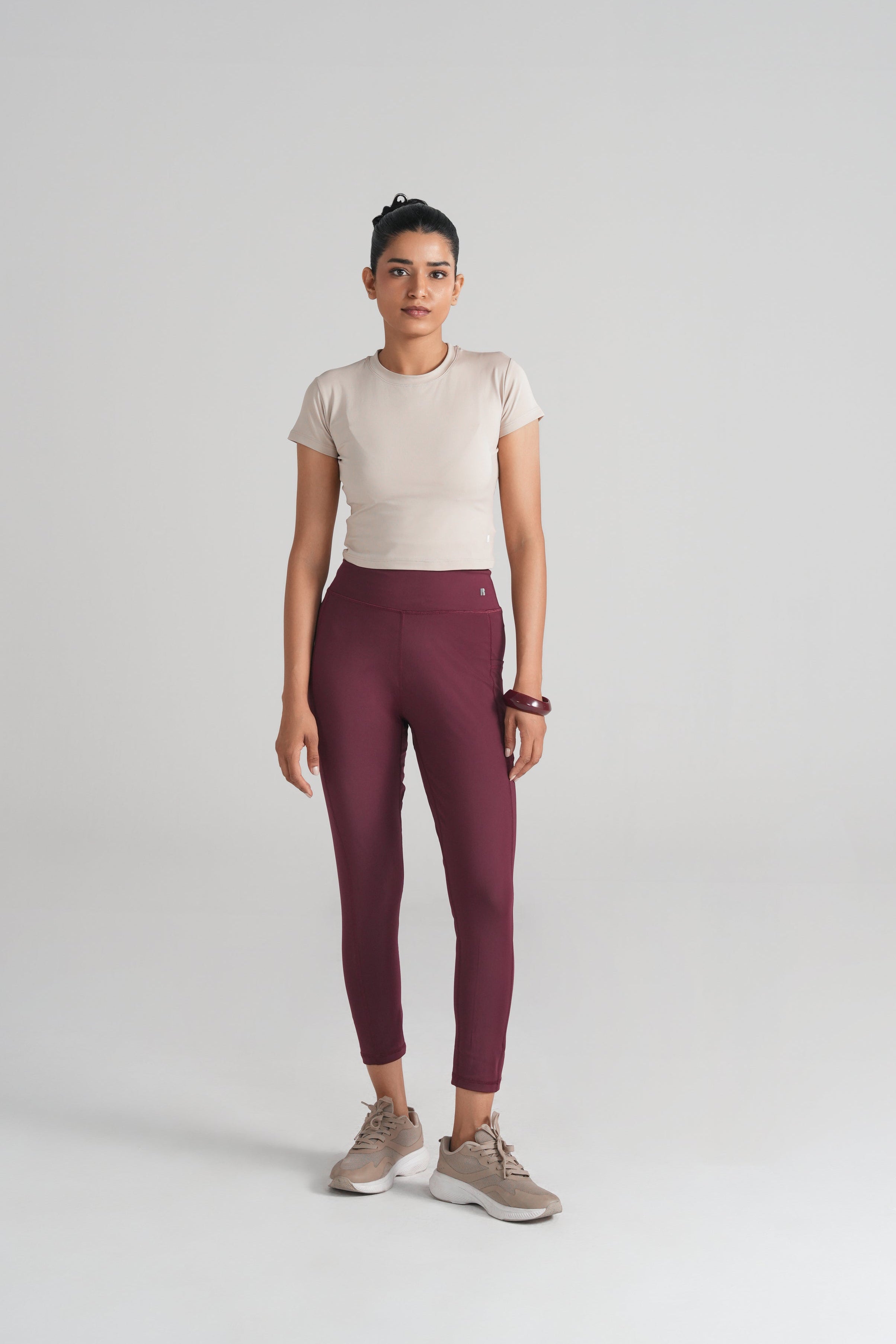 Form Legging - Burgundy