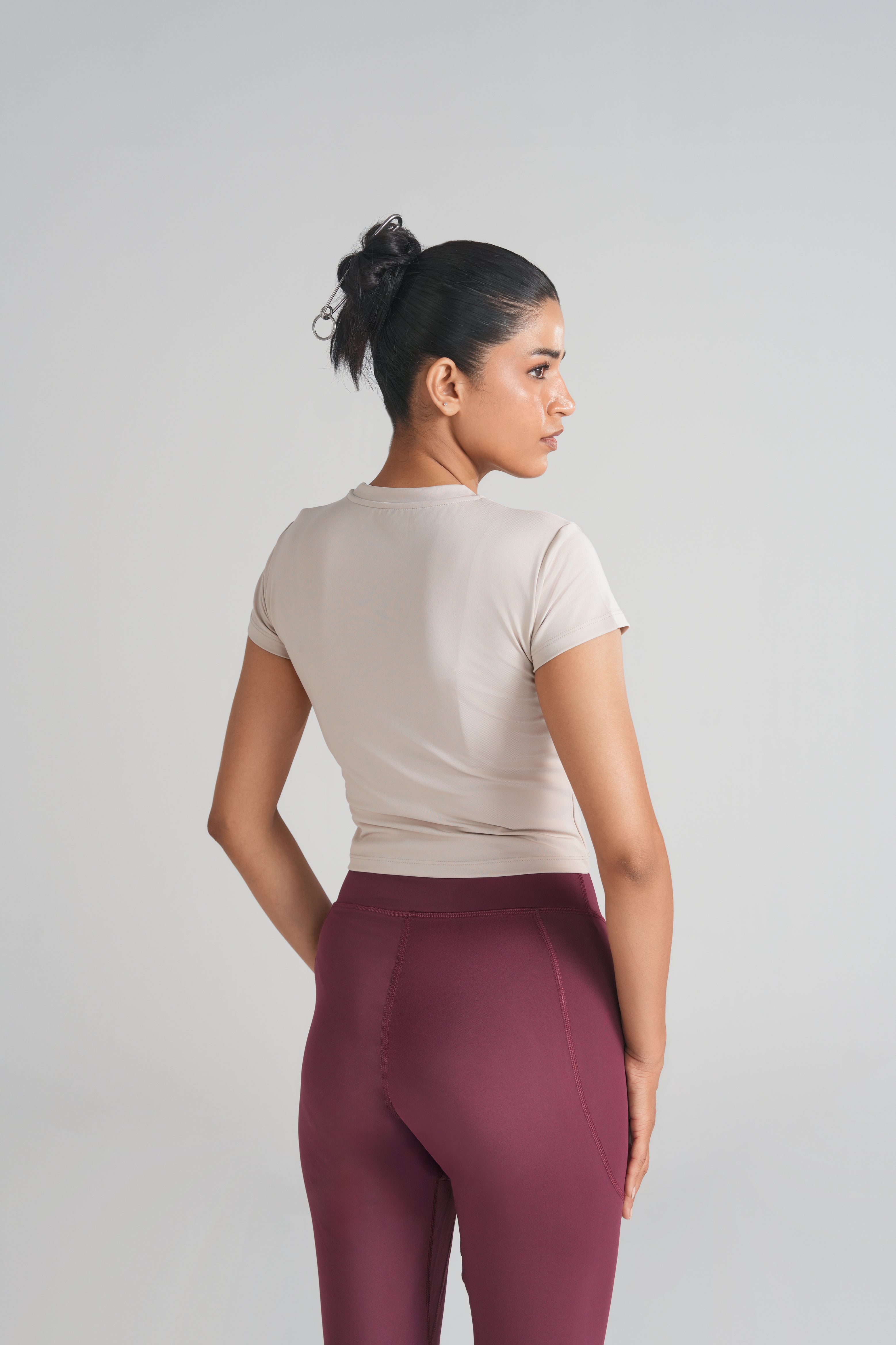 Form Legging - Burgundy