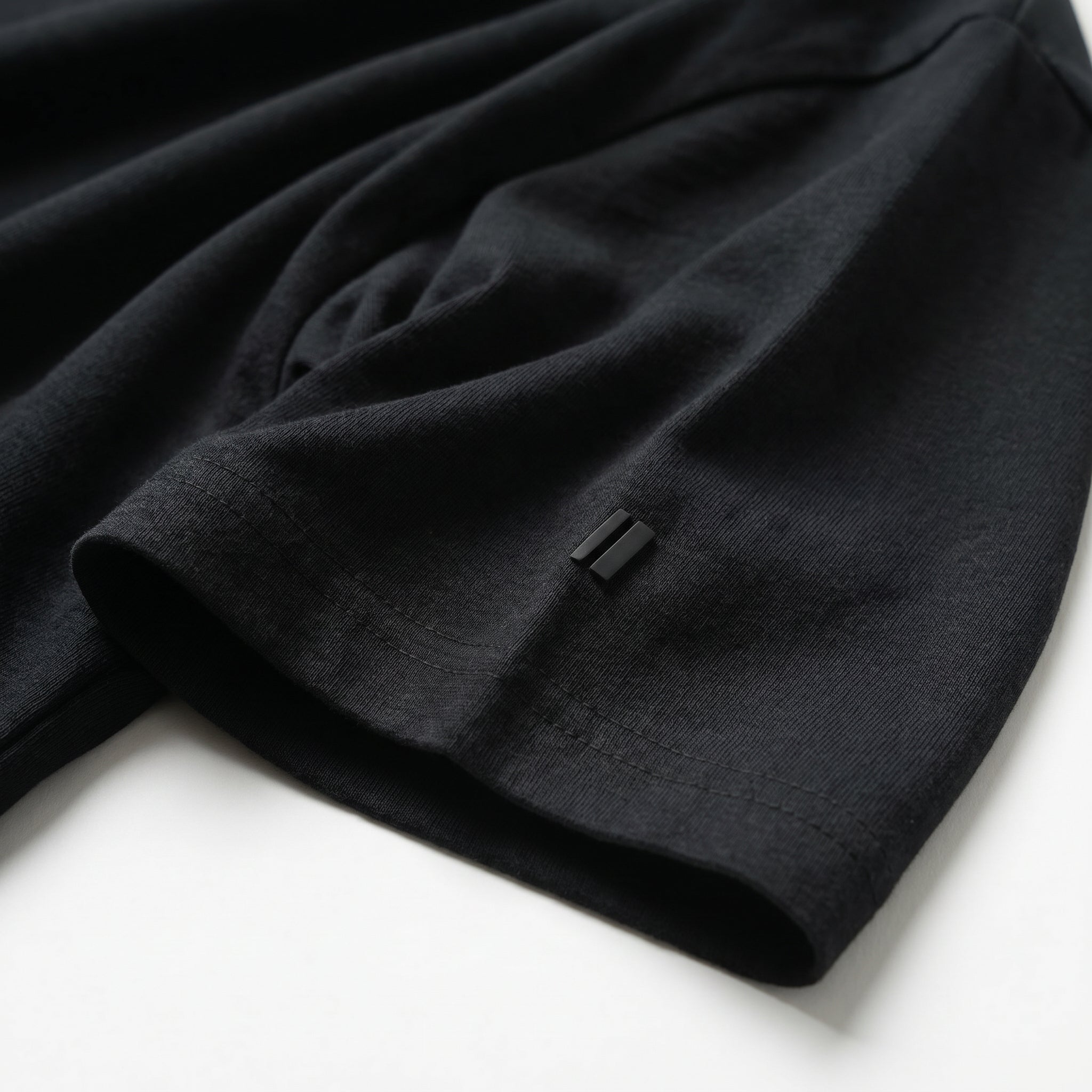 24.7 Oversized Tee - Just  Black