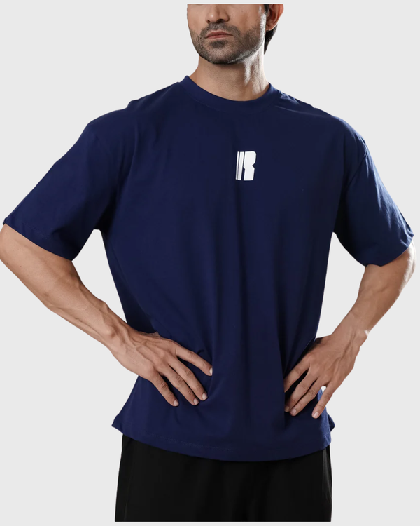 RAWAN Oversized Tee - Midnight Blue
