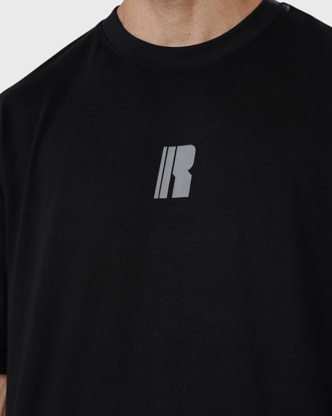 RAWAN Oversized Tee - Jet Black