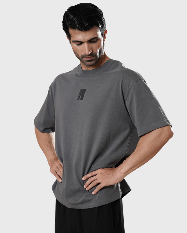 RAWAN Oversized Tee - Storm Grey