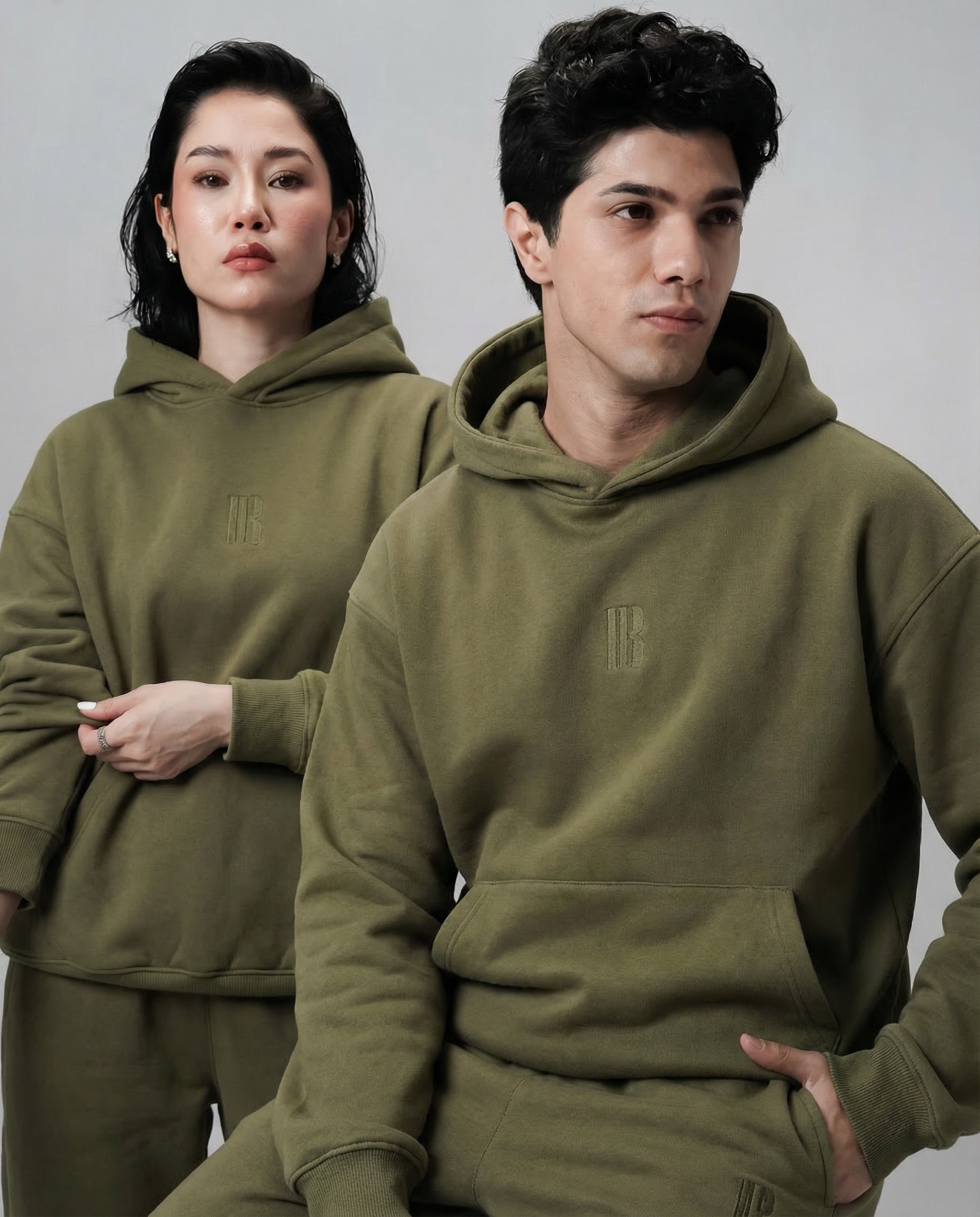 24.7 Hoodie - Pure Olive