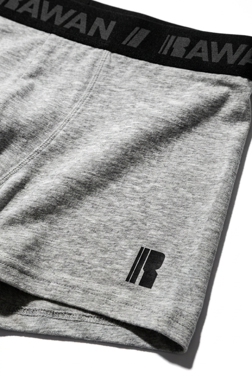 24.7 Boxer Briefs - Heather Grey