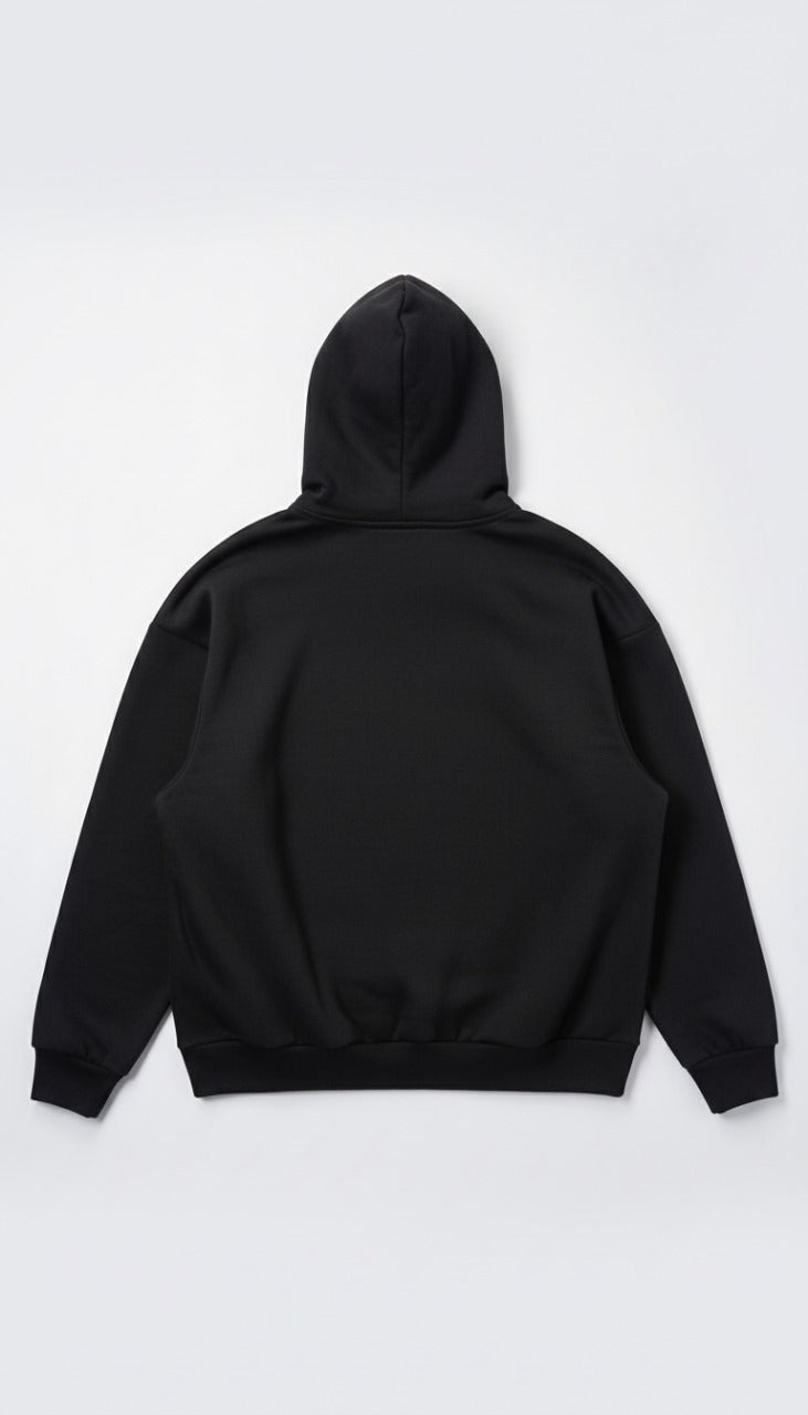 24.7 Hoodie - Just Black