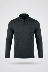 Tempo 1/4 Zip - Carbon Heather