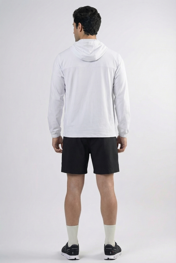 Windrunner Top - Ice White