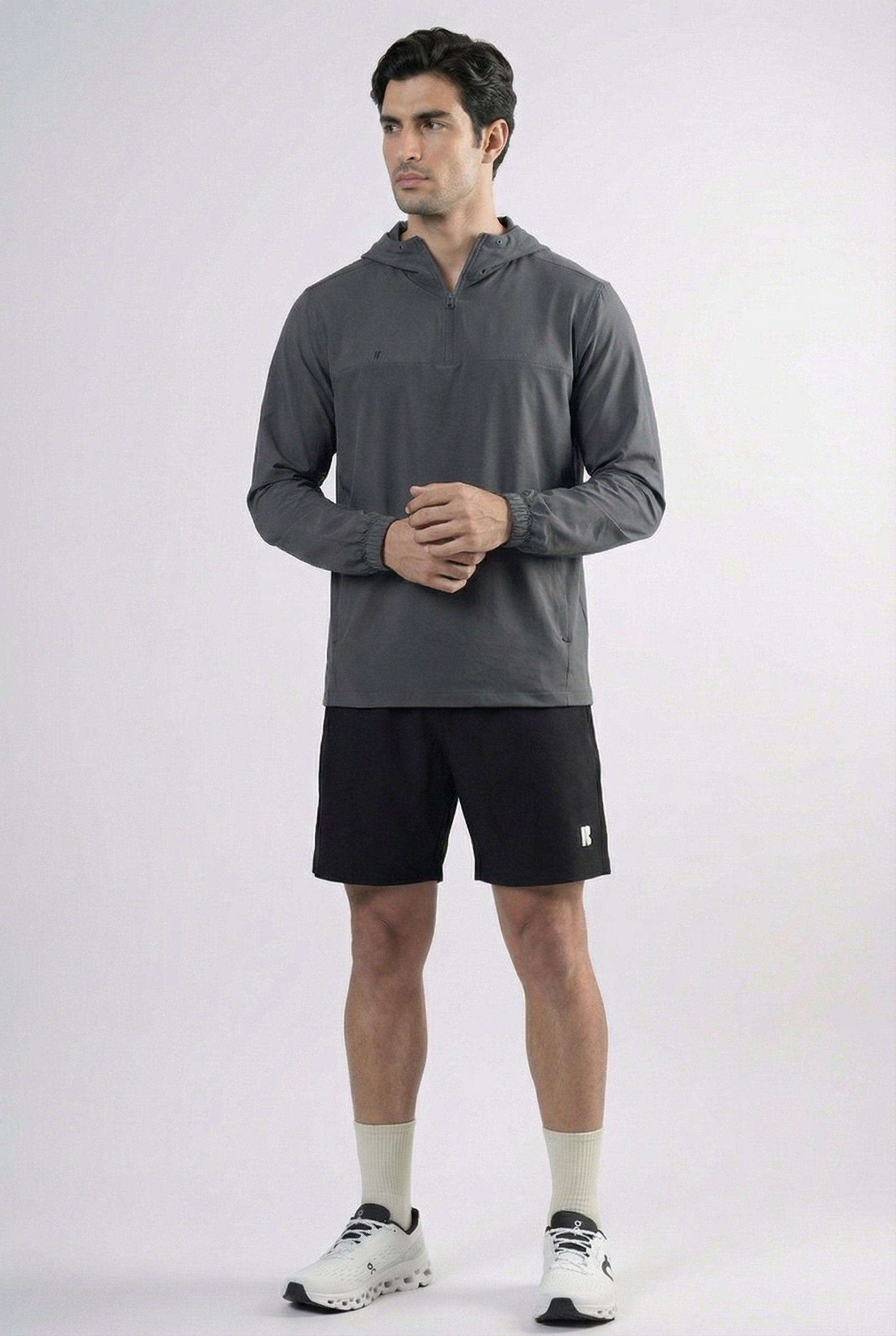 Windrunner Top - Graphite Grey